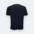 Qd72 quick dry mini eyelet short sleeve t-shirt navy back view