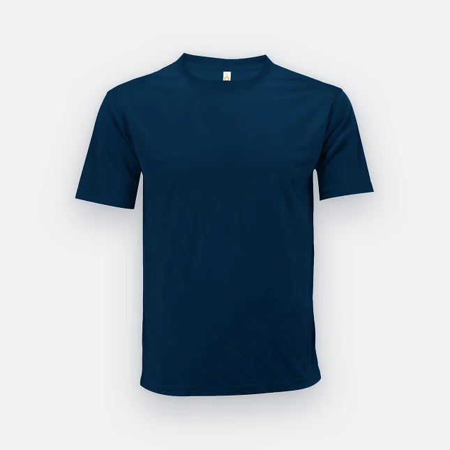 Qd72 quick dry mini eyelet short sleeve t-shirt navy pro colour view