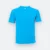 Qd72 quick dry mini eyelet short sleeve t-shirt sea blue colour view