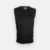 QD73 Quick Dry Tank Top Basic T-Shirt Black Qd73 quick dry tank top basic t-shirt black colour view