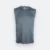 QD73 Quick Dry Tank Top Basic T-Shirt Dark Grey Qd73 quick dry tank top basic t-shirt dark grey colour view