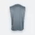 QD73 Quick Dry Tank Top Basic T-Shirt Dark Grey Qd73 quick dry tank top basic t-shirt dark grey back view