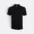 QD74 Quick Dry Short Sleeve CVC Basic Polo Black Qd74 quick dry short sleeve cvc basic polo black colour view