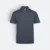 QD74 Quick Dry Short Sleeve CVC Basic Polo Dark Grey Qd74 quick dry short sleeve cvc basic polo dark grey colour view