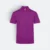 QD74 Quick Dry Short Sleeve CVC Basic Polo Dark Purple Qd74 quick dry short sleeve cvc basic polo dark purple colour view