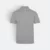 QD74 Quick Dry Short Sleeve CVC Basic Polo Light Grey Qd74 quick dry short sleeve cvc basic polo light grey colour view