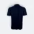 QD74 Quick Dry Short Sleeve CVC Basic Polo Navy Qd74 quick dry short sleeve cvc basic polo navy back view