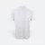 QD74 Quick Dry Short Sleeve CVC Basic Polo White Qd74 quick dry short sleeve cvc basic polo white back view