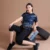 Qd75 quick dry sublimation t-shirt pinstripe brush worn by model