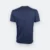 Qd75 quick dry sublimation t-shirt pinstripe brush navy back view