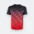 Qd77 quick dry sublimation t-shirt cube fade black colour view