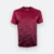 Qd77 quick dry sublimation t-shirt cube fade maroon colour view