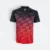 Qd78 quick dry sublimation polo cube fade black colour view