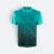 Qd78 quick dry sublimation polo cube fade emerald colour view
