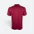 Qd78 quick dry sublimation polo cube fade maroon back view