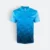 Qd78 quick dry sublimation polo cube fade sea blue colour view