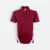 Qd79 quick dry cvc polo shirt cut and sew maroon colour view