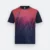 Qd81 quick dry sublimation t-shirt brush stroke gradient navy colour view