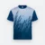 Qd81 quick dry sublimation t-shirt brush stroke gradient navy pro colour view