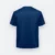 Qd81 quick dry sublimation t-shirt brush stroke gradient navy pro back view