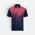 QD82 Quick Dry Sublimation Polo Brush Stroke Gradient Navy Qd82 quick dry sublimation polo brush stroke gradient navy colour view