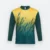 Qd83 quick dry long sleeve sublimation t-shirt forest green colour view