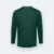 Qd83 quick dry long sleeve sublimation t-shirt forest green back view