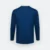 Qd83 quick dry long sleeve sublimation t-shirt navy pro back view