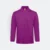 Qd84 quick dry long sleeve cvc basic polo dark purple colour view