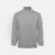 Qd84 quick dry long sleeve cvc basic polo light grey colour view