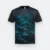 Qd85 quick dry sublimation t-shirt criss-cross brush black colour view