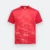 Qd85 quick dry sublimation t-shirt criss-cross brush red colour view