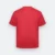Qd85 quick dry sublimation t-shirt criss-cross brush red back view