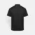 Qd86 quick dry sublimation polo criss-cross brush black back view
