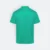 Qd86 quick dry sublimation polo criss-cross brush emerald back view