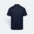 Qd86 quick dry sublimation polo criss-cross brush navy back view