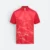 Qd86 quick dry sublimation polo criss-cross brush red colour view