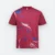 Qd89 quick dry sublimation t-shirt marble swirl maroon colour view