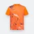 Qd89 quick dry sublimation t-shirt marble swirl orange colour view