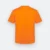 Qd89 quick dry sublimation t-shirt marble swirl orange back view