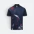 QD90 Quick Dry Sublimation Polo Marble Swirl Navy Qd90 quick dry sublimation polo marble swirl navy colour view