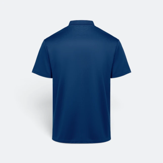 QD90 Quick Dry Sublimation Polo Marble Swirl Navy Pro Qd90 quick dry sublimation polo marble swirl navy pro back view