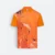 QD90 Quick Dry Sublimation Polo Marble Swirl Orange Qd90 quick dry sublimation polo marble swirl orange colour view