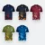 Qd91 quick dry sublimation t-shirt distressed block all colours