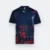 Qd91 quick dry sublimation t-shirt distressed block navy colour view