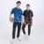 Qd92 quick dry sublimation polo distressed block worn by model