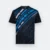 Qd93 quick dry sublimation t-shirt speed line black colour view