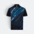 Qd94 quick dry sublimation polo speed line black colour view