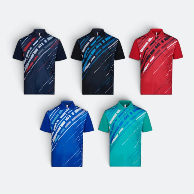 Qd94 quick dry sublimation polo speed line all colours