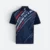 Qd94 quick dry sublimation polo speed line navy colour view